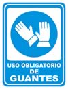 GS-513 SEÑALAMIENTO DE USO OBLIGATORIO DE GUANTES